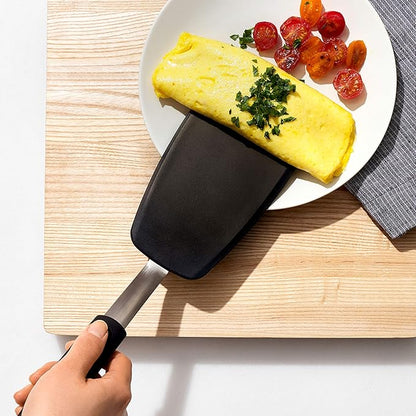 OXO Good Grips Large Silicone Flexible Turner & Good Grips Silicone Flexible Omelet Turner - Image 3