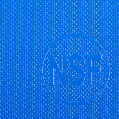 Thirteen Chefs Large 18 x 12 Blue Cutting Board - 1/2" Thick HDPE Plastic for Fish and Seafood, Professional Restaurant Quality Poly with NSF Stamp - Image 4