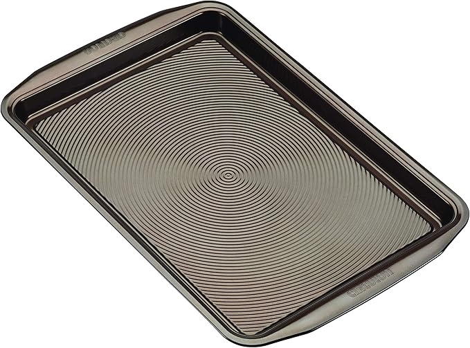 Circulon Nonstick Bakeware Set with Nonstick Cookie Sheets / Baking Sheets - 2 Piece, Chocolate Brown , Set (9" x 13" & 10" x 15") - Image 4