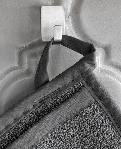 RITZ Terry Potholder & Hot Pad: Unparalleled Heat Resistant, Durable 100% Cotton – Ergonomically Designed for Optimal Grip – Easy-Care Machine Washable – 4-Pack, Mocha/Graphite - Image 3