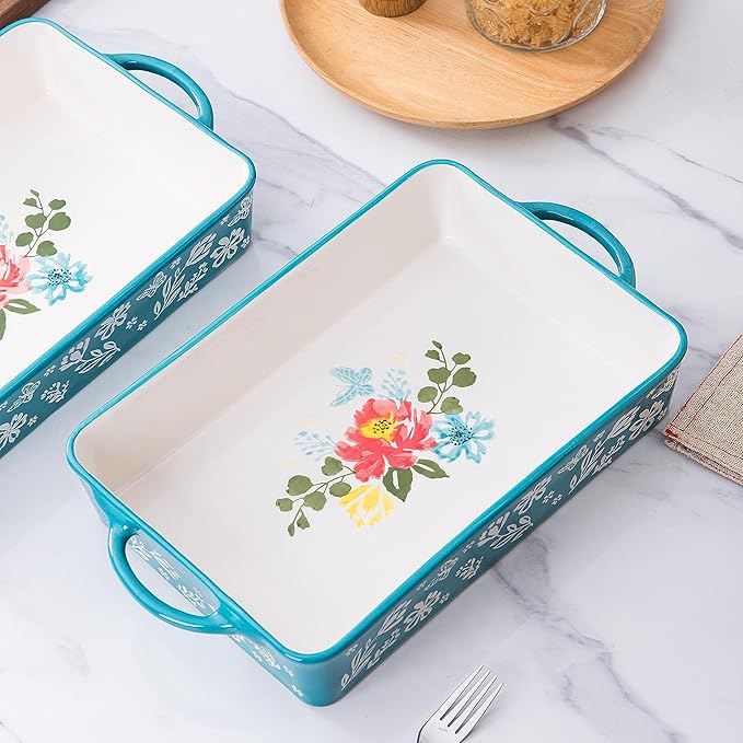 Wisenvoy Casserole Dish 9x13 Baking Pan Casserole Dishes For Oven Baking Dish Ceramic Lasagna Pan Baking Dishes For Oven - Image 5