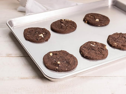 USA Pan Bare Aluminum Bakeware 1045QS-BB Quarter Sheet Baking Pan Warp-Resistant, Rust-Proof Bakeware - Image 2