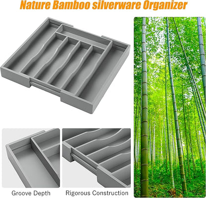 Kitchen Silverware Drawer Organizer and Storage Best Grandpa Grandfather Elder Men Father Day Grandparents Great Papaw Peepaw Grampy Pawpaw Granddad Happy Birthday Christmas Xmas Unique Cool Gifts - Image 3