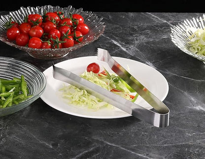 New Star Foodservice 42276 Restaurant-Grade Pom Tong, Stainless Steel, 9 inch, Set of 6, Silver - Image 5