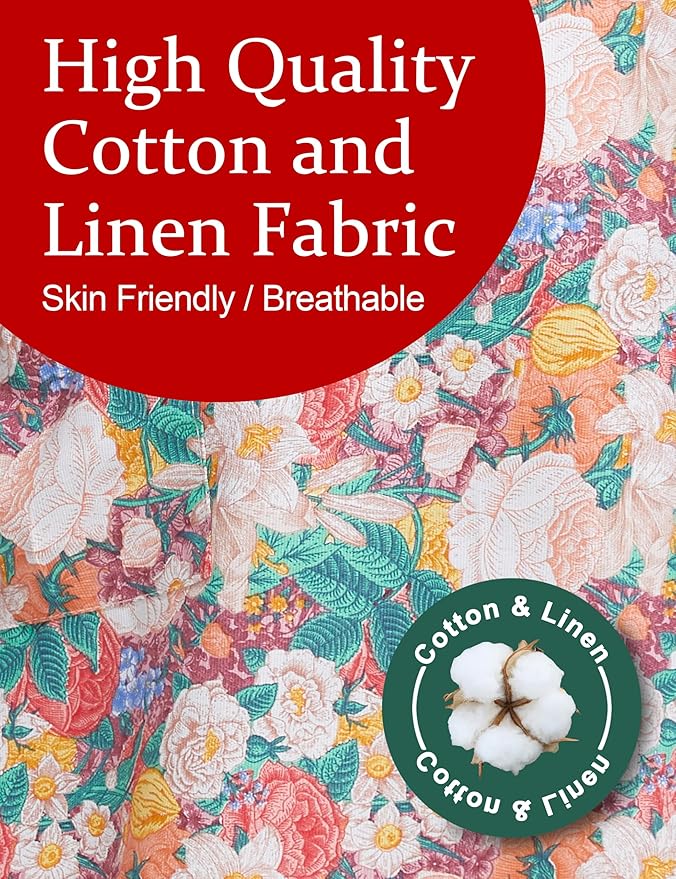 Cozy Adjustable Cross Back Aprons for Women with Pockets Cotton Linen Cooking Kitchen Baking