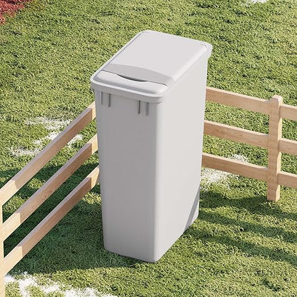 Dowell 50Qt Wastebasket Trash Can Garbage Container, for Home/Kitchen/Office, Grey - (Can Only) 1PC - Image 6