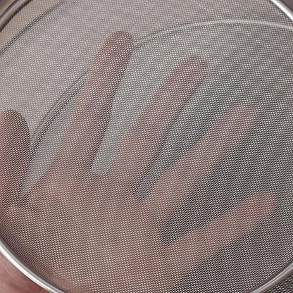 8 Inch Grease Splatter Screen Guard Stainless Steel Splash Screen Protector Guards with Handle Splash-Proof Frying Pan Mesh Pot Lid Cover for Kitchen Cooking Gadgets - Image 4