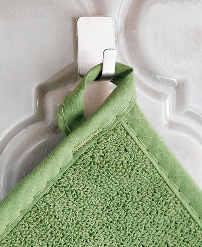 RITZ Terry Potholder & Hot Pad: Unparalleled Heat Resistant, Durable 100% Cotton – Ergonomically Designed for Optimal Grip – Easy-Care Machine Washable – 4-Pack, Cactus/Paprika - Image 3