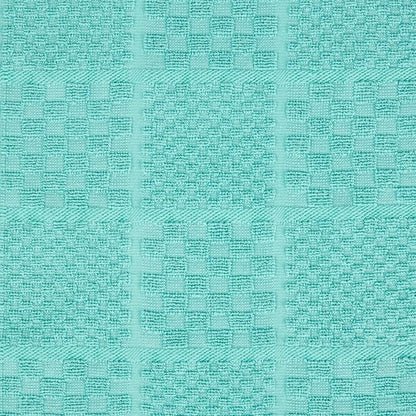 KITCHENAID Quilted Cotton Terry Cloth Oven Mitt, Pot Holder, Kitchen Towel 4-Pack Set, Heat Resistant, Silicone Grip, 16"x26", 7"x13" & 7"x10", Aqua Sky - Image 3