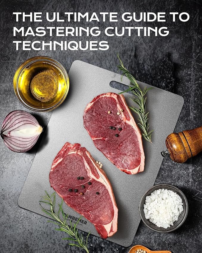 Titanium Cutting Board, Food Grade 100% Pure Titanium Cutting Boards for Kitchen, Non-Toxic Double-Sided Chopping Board, Dishwasher Safe, Easy to Clean – 12 x 9 Inch - Image 6