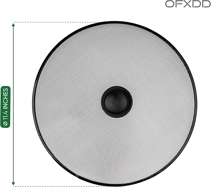 Stainless Steel Splatter Screen with Lid for Cooking - Set of 3: 8,2", 10", 11,4" - Splatter Grease Guard for Kitchen Stove - Anti Oil Splash Frying Shield - Image 7