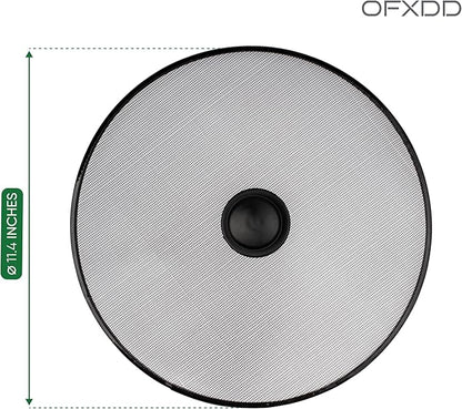 Stainless Steel Splatter Screen with Lid for Cooking - Set of 3: 8,2", 10", 11,4" - Splatter Grease Guard for Kitchen Stove - Anti Oil Splash Frying Shield - Image 7
