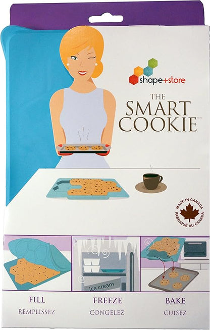 The Smart Cookie Innovative Cookie Cutter and Freezer Container
