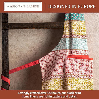 Maison d' Hermine 100% Cotton Apron for women with Pocket Kitchen Chef Apron for Men Cooking Mothers Day Gifts - Image 2