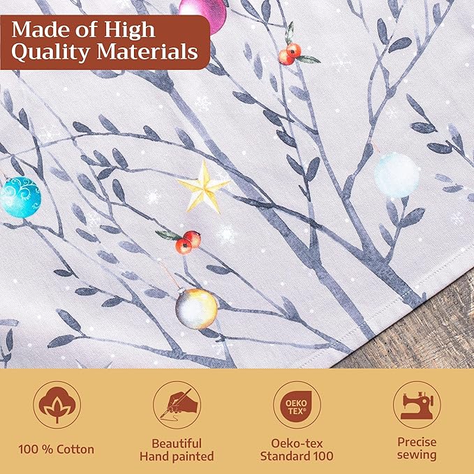 Maison d' Hermine 100% Cotton Apron for women with Pocket Kitchen Chef Apron for Men Cooking Mothers Day Gifts