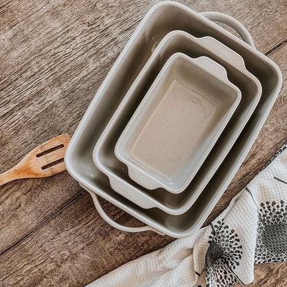 Mora 9x13in Deep Porcelain Baking Dish - Oven to Table, Freezer Safe - Image 7