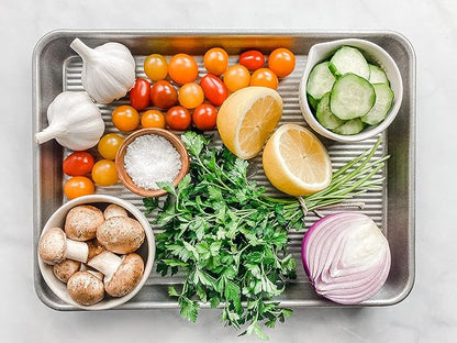 USA Pan Nonstick Quarter Sheet Pan, Set of 2 - Image 5