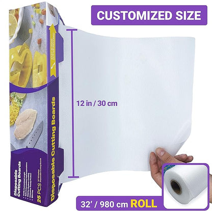 Disposable Plastic Cutting Board Sheets for BBQ & Camping - Large Flexible Chopping Boards - Cutting Mats for Kitchen and Outdoor 32' - Image 6