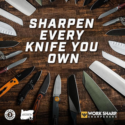 Work Sharp Knife and Tool Sharpener with extra replacement belts - Image 6