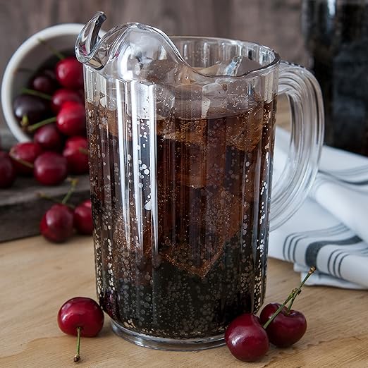 Carlisle FoodService Products 553607 32 Ounce, Pitcher, Polycarbonate, Clear - Image 5
