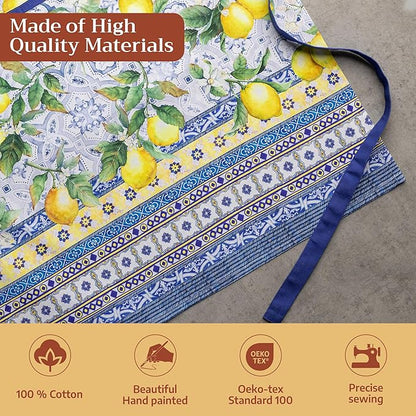Maison d' Hermine 100% Cotton Apron for women with Pocket Kitchen Chef Apron for Men Cooking Mothers Day Gifts - Image 3