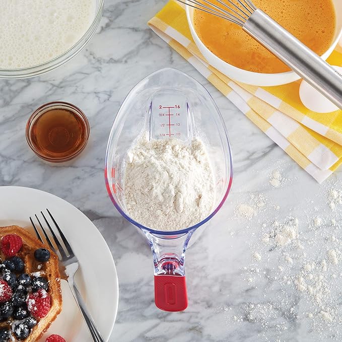 Farberware Pro Angled Measuring Cup, 2-Cup, Red - Image 3