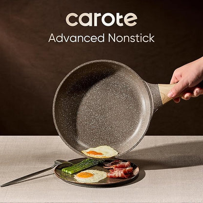 CAROTE 26PCS Pots and Pans Set Non Stick, Cookware Set Pots and Pans Induction Cook Ware, Nonstick Kitchen Cooking, PFOA Free - Image 4