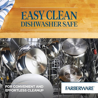 Farberware Classic Stainless Steel Sauce Pan/Saucepan with Lid, 3 Quart, Silver - Image 2