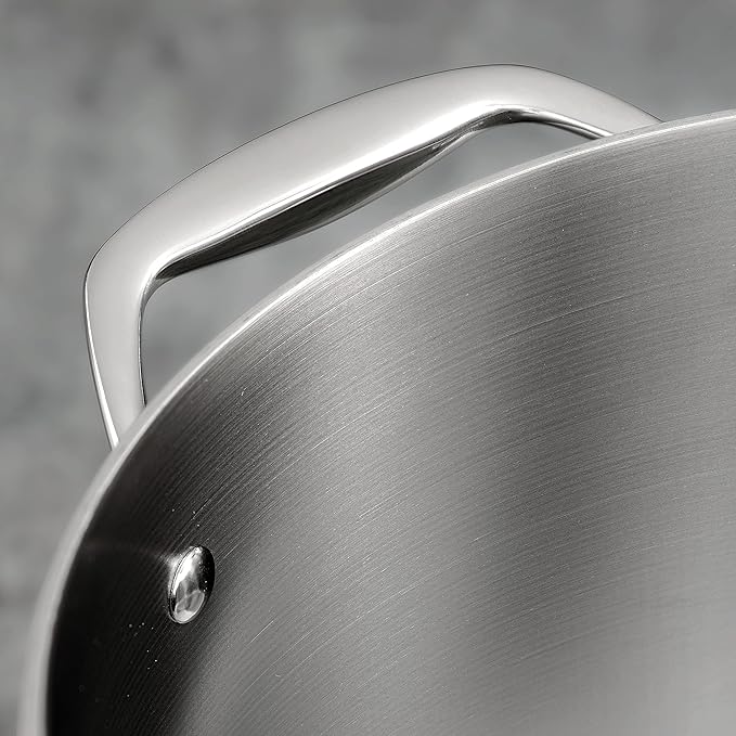 Tramontina Signature Tri-Ply Clad Stainless Steel 4-Quart Sauce Pan with Lid, Induction-Ready, Dishwasher-Safe, NSF-Certified, Made in Brazil - Image 8