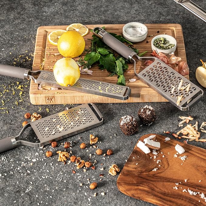 ZWILLING PRO Grater, zester, grey