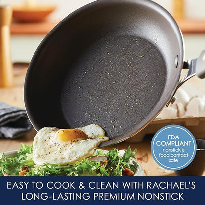 Rachael Ray Cook + Create Nonstick Frying Pan/Skillet, 8.5 Inch, Gray - Image 3