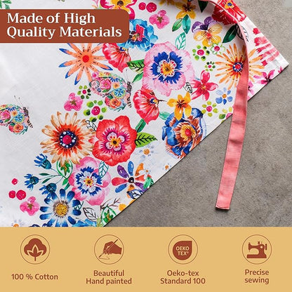Maison d' Hermine 100% Cotton Apron for women with Pocket Kitchen Chef Apron for Men Cooking Mothers Day Gifts - Image 3