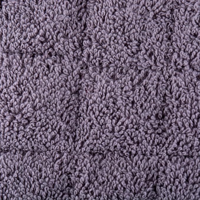 DII Basic Terry Collection Quilted 100% Cotton, Pan Handle, Gray, 3 Piece - Image 3