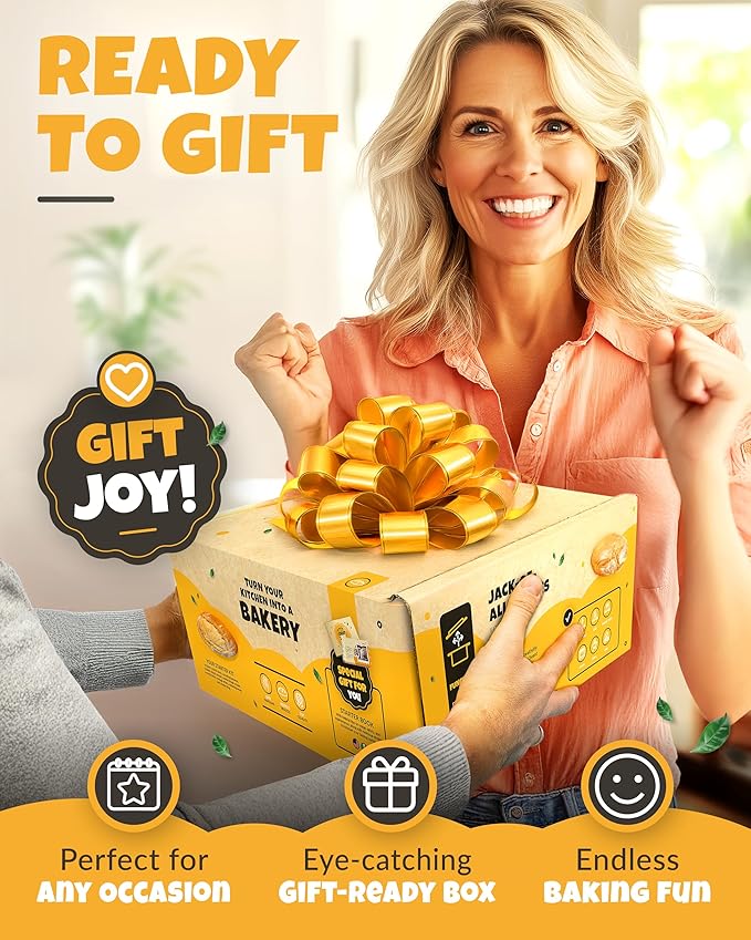 CRUSTLOVE Sourdough Kit inkl. 7 different Bread Making Tools like a 9 inches Sour dough Banneton Bread Proofing Basket - Bread Making Kit, Banneton-Basket, Sourdough-Starter-Kit-Supplies, Baking-Kit - Image 2