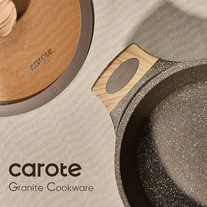 CAROTE 26PCS Pots and Pans Set Non Stick, Cookware Set Pots and Pans Induction Cook Ware, Nonstick Kitchen Cooking, PFOA Free - Image 8