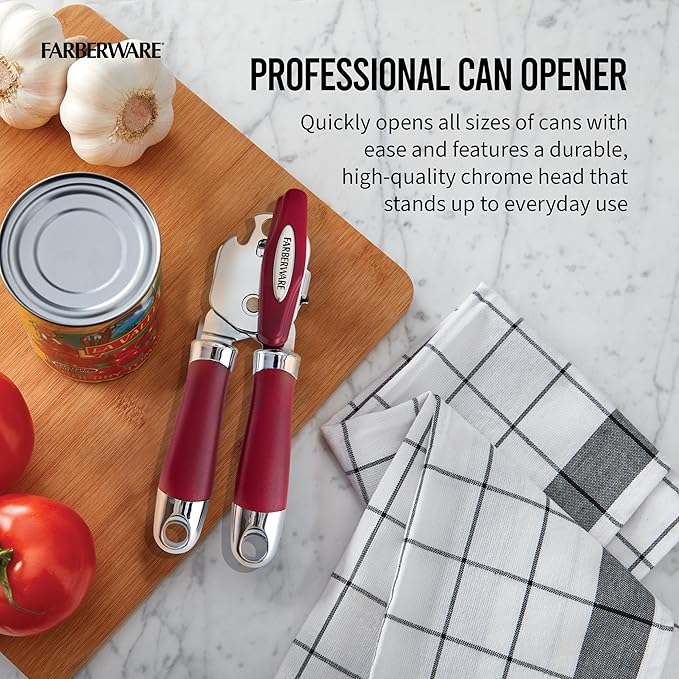 Farberware Pro 2 Can Opener, Red, One Size - Image 3