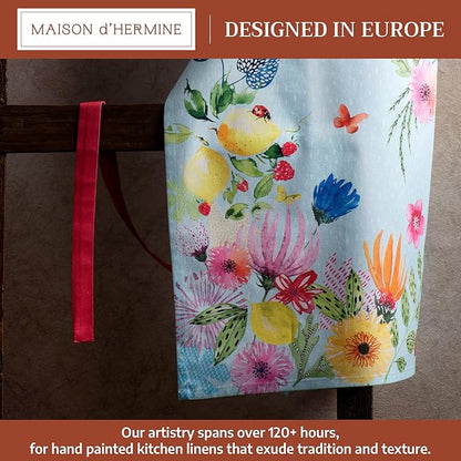 Maison d' Hermine 100% Cotton Apron for women with Pocket Kitchen Chef Apron for Men Cooking Mothers Day Gifts - Image 2