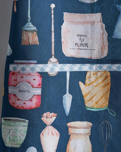 Maison d' Hermine 100% Cotton Apron for women with Pocket Kitchen Chef Apron for Men Cooking Mothers Day Gifts - Image 8