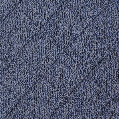 DII Basic Terry Collection 100% Cotton Quilted, Oven Mitt, Stonewash Blue, 2 Piece