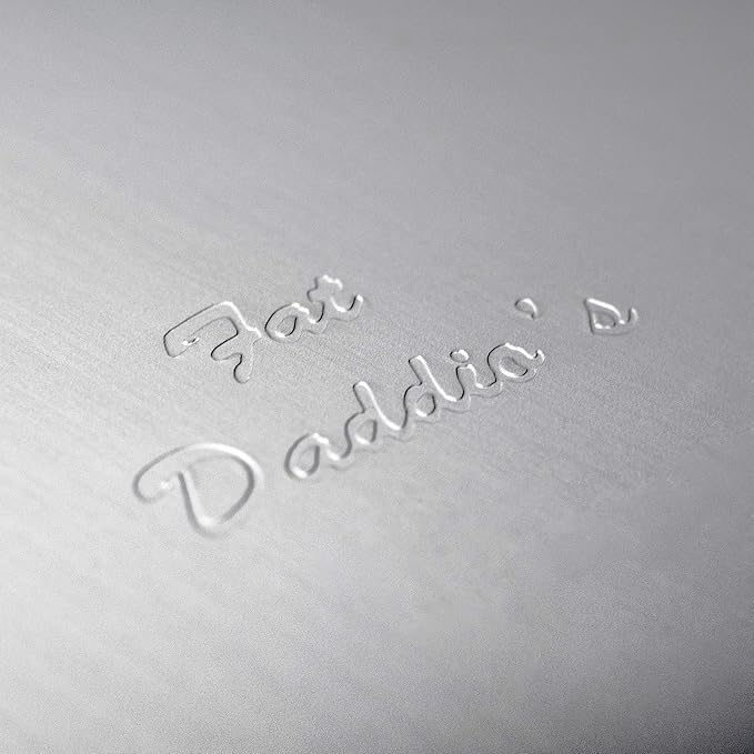 Fat Daddio's POB-8122 Sheet Cake Pan, 8 x 12 x 2 Inch, Silver