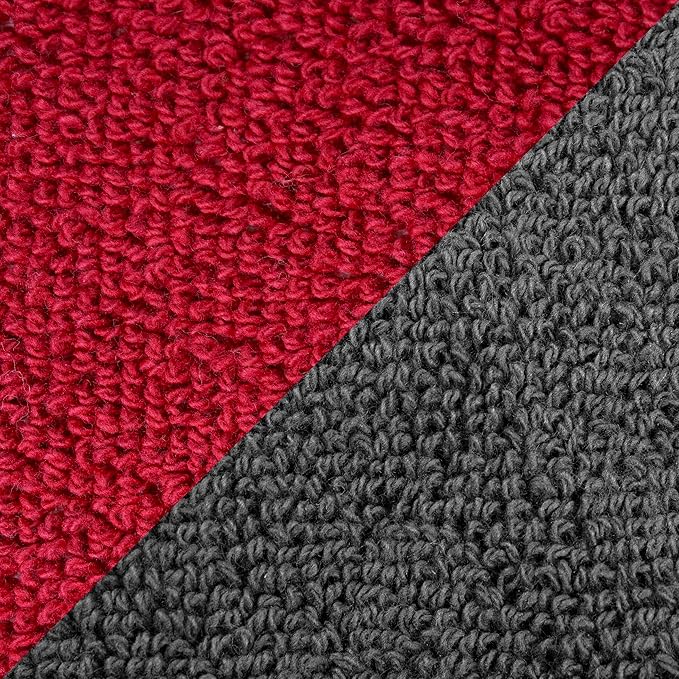 RITZ Terry Pocket Mitt & Hot Pad: Unparalleled Heat Resistant, Durable 100% Cotton – Ergonomically Designed for Optimal Grip – Easy-Care Machine Washable – 4-Pack, Graphite/Paprika - Image 8