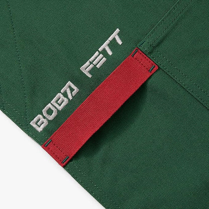 hedley & bennett Crossback Apron Collection - Adjustable Chef Aprons with 3 Pockets for Cooking and Grilling, STAR WARS™ Boba Fett
