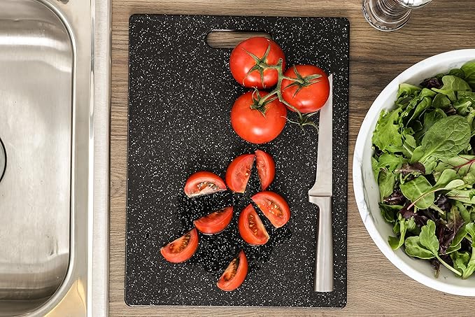 Dexas Superboard Pastry Board and Cutting Boards, Set of Two, Midnight Granite Color (Pack of 6) - Image 3