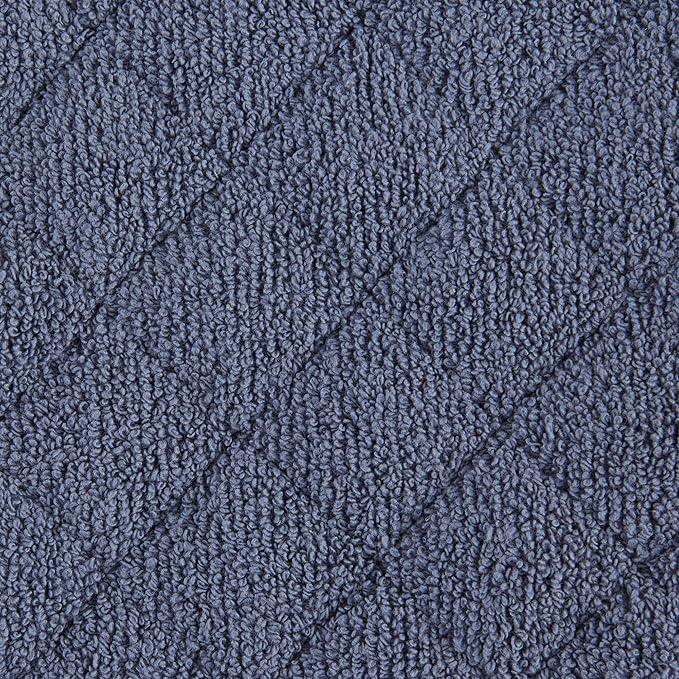 DII Basic Terry Collection Quilted 100% Cotton, Potholder, Stonewash Blue, 3 Piece - Image 3