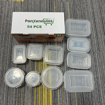 54 Pcs Food Storage Containers with Lids Airtight, (27 Containers &27 Lids) Reusable BPA-Free Plastic Food Containers for Kitchen Organization, Leak Proof Freezer/Microwave Safe Meal Prep Lunch Boxes - Image 8